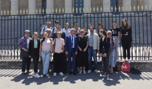 Le CMJ de Saint-Priest-sous-Aixe en visite à l'Assemblée Nationale