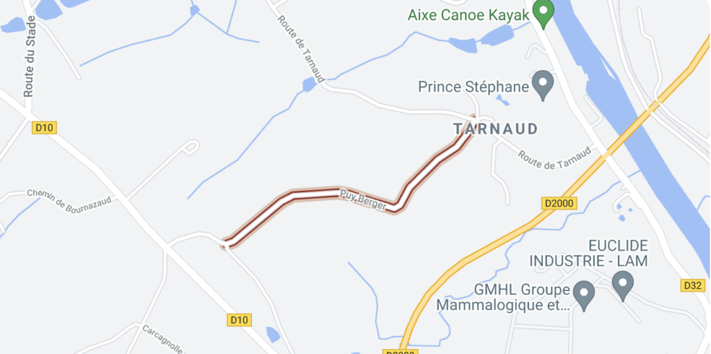 Route barrée à Puy Berger le lundi 26 et mardi 27 avril 2021 entre 09h et 16h30.