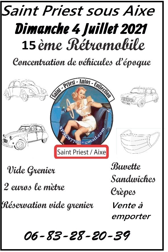 Affiche Rétromobile 2021